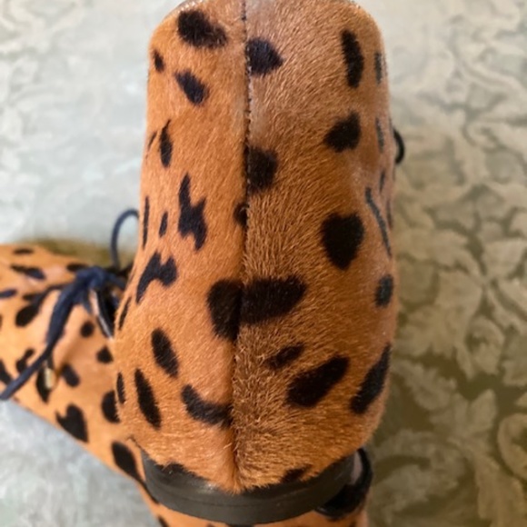 Charlotte Olympia Leopard Print Ankle Boots - Picture 5 of 10